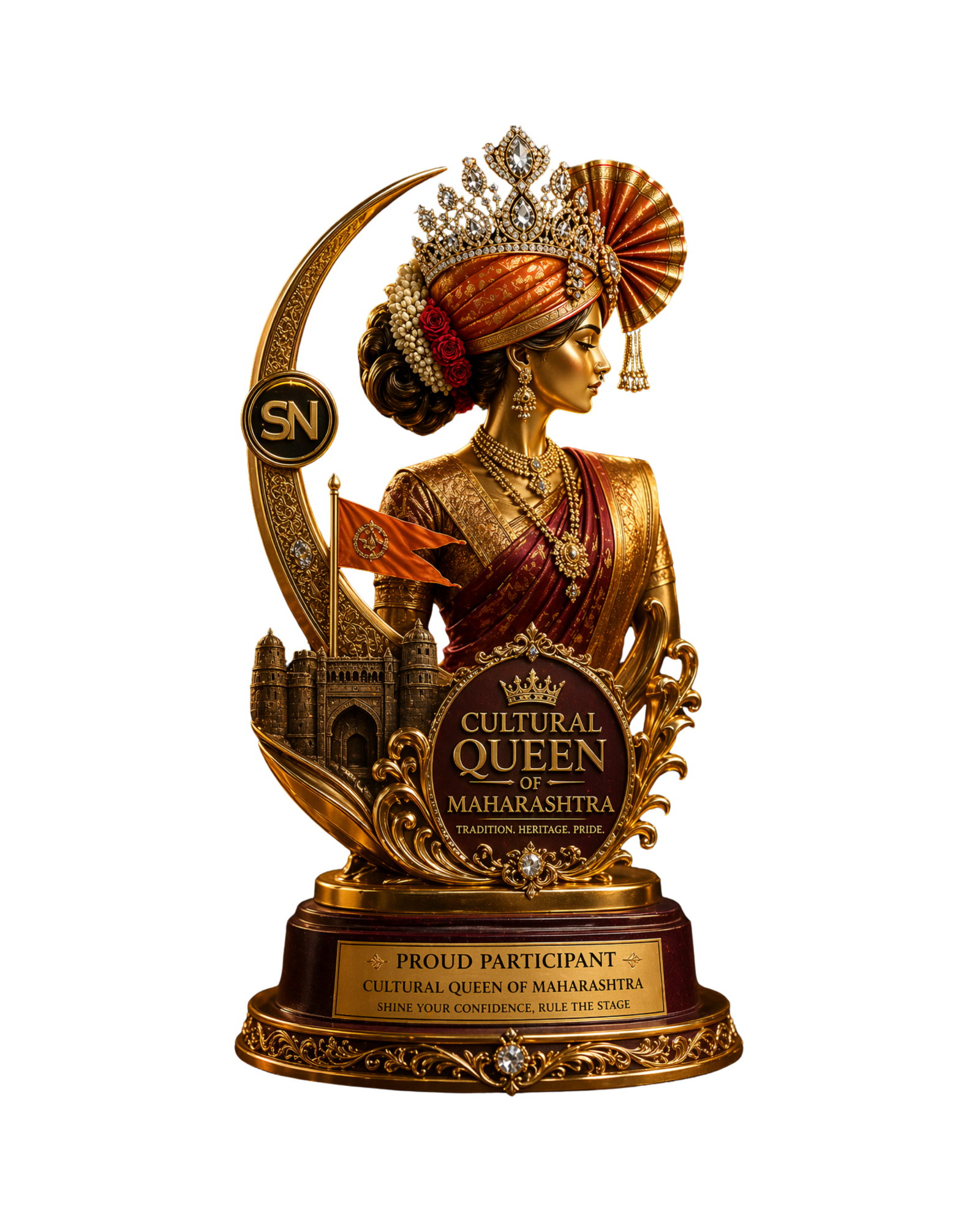 cultural queen trophy123